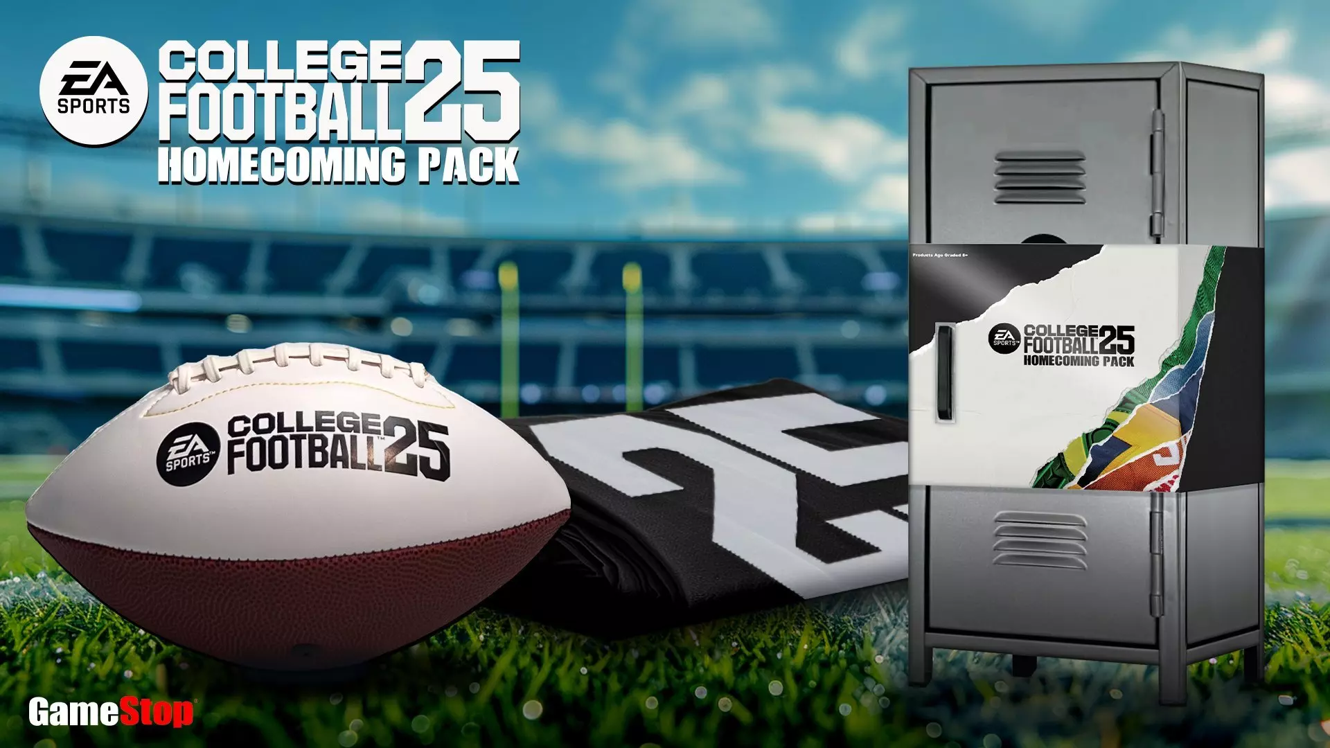 Gear up for game day with the College Football 25 Homecoming Pack